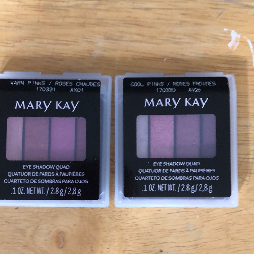 Mary Kay Eye Shadow Quad - Warm and Cool Pinks